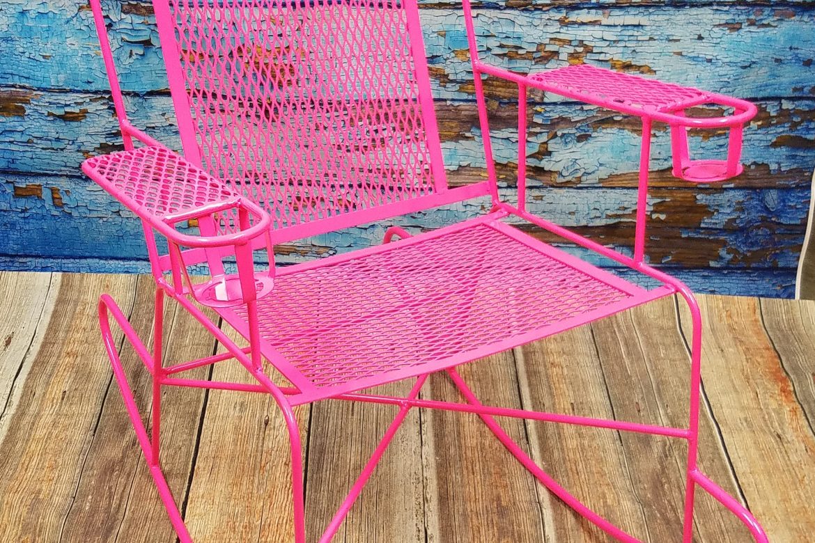 Retro Patio Chair in Fun New Colors